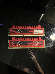RAM Desktop Memory G.SKILL RIPJAWS DDR3 1333 PC3-10666 4GBx2 - Picture 1 of 2