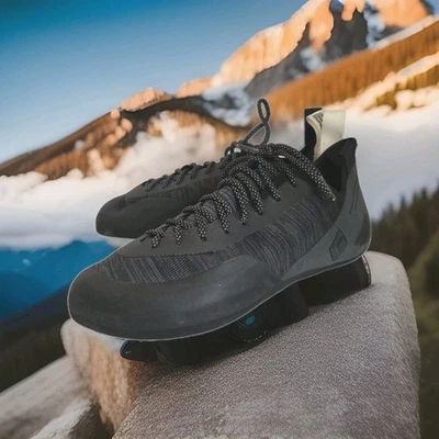 Zapatos de Escalada en Roca BLACK DIAMOND EQUIPMENT MOMENTUM Hombre Talla 11.5 Negro/Gris  Foto 1 de 4