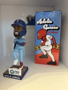 Texas Rangers ADOLIS GARCIA SGA Bobblehead 2023 / TXU Energy MLB - Neu in OVP ⚾️ - Bild 1 von 4