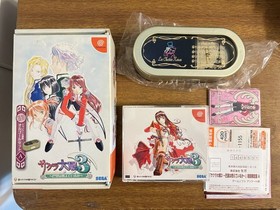 Sakura Taisen 3 Limited A Les Chattes Noires Music Box Dreamcast Sega Japan CIB