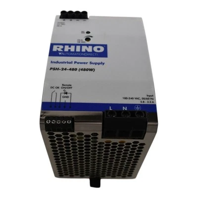 RHINO PSH-24-480 PRO PSH series switching power supply, 24 VDC  - Image 1 of 3