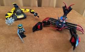 7772 LEGO Complete Aqua Raiders: Lobster Strike with minifigures