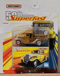 Matchbox 50th Anniversary Super Fast '32 Ford Pickup - Picture 1 of 7