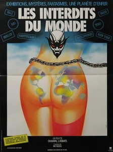 "LES INTERDITS DU MONDE" Affiche originale 1985 (Chantal LASBATS) 40x60cm - Imagen 1 de 1