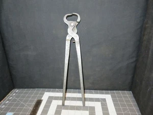 Herramientas antiguas vintage de 14" ENDERES E10 pinzas/alicates para herrero o herrador - Imagen 1 de 9