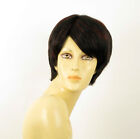 wig for women 100% natural hair black and red wick ref  CECILE 1b410 PERUK