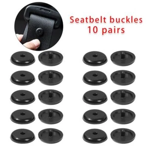 Niet Sicherheits gurt halter Clip-Verschluss Anschnall knopf Einstell schnalle - Picture 1 of 15