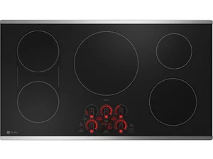 GE Profile 36'' W 5-Element Smart Induction Cooktop w/ Dual Zone PHP9036STSS NEW - Picture 1 of 24