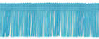 Chainette Fringe Trim, Color# 04 - Turquoise Blue [Sold By The Yard]