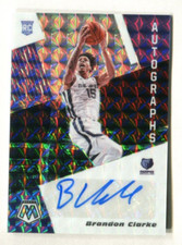 2019-20 Panini Mosaic Autographs#97 Brandon Clarke A38 183