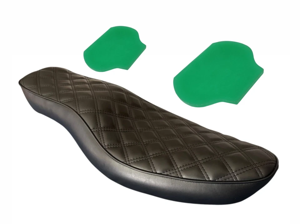 Assento de gel Harley Davidson Sportster 883/1200 perfil baixo 1983-2003 - Imagem 1 de 4
