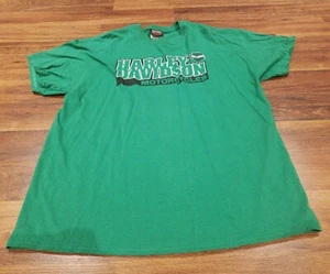 Harley-Davidson Green T-Shirt Southside Indianapolis Mens Size XL - Picture 1 of 5