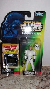 STAR WARS 3 3/4" LUKE SKYWALKER IN STORMTROOPER DISGUISE W/ ACTION SLIDE - Picture 1 of 2