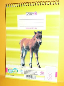 Landré - 2 x Schulblock liniert - Lineatur 3 - DIN A5 - 40 Blatt - Neu - - Bild 1 von 2