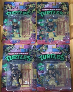 Teenage Mutant Ninja Turtles 5" Action Figures Set of 4, 2021 Playmates Toys New - Picture 1 of 10