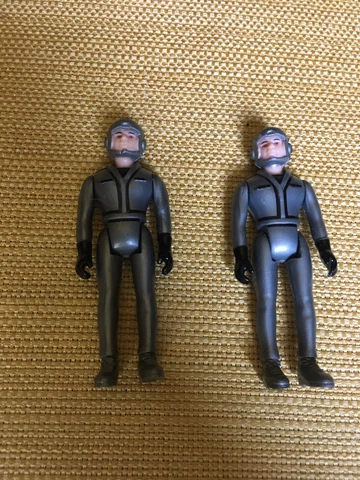 LASER FORCE GAY TOYS SILVER LOOSE ACTION FIGURE PILOT SPACEMAN Cover
