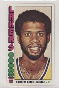 1976-77 Topps Kareem Abdul-Jabbar #100 HOF