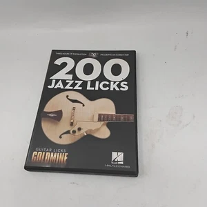 200 Jazz Licks Guitar Licks Goldmine DVD - Picture 1 of 5