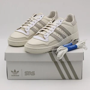 ID2878 SNS adidas Originals HRLM Core White Off White Alumina (Men's) - Picture 1 of 11