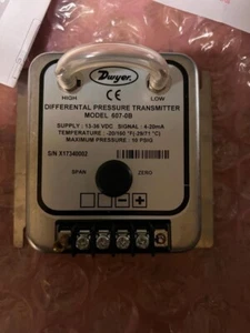 ---NEW----DWYER 607-0B / 6070B Differental Pressure Transmitter - Picture 1 of 4