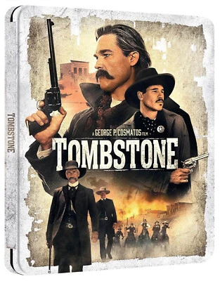 Tombstone (4K UHD Steelbook) EMBOSSED - BRAND NEW & SEALED - Image 1 of 3