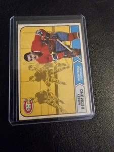 1968-69 O-Pee-Chee Mickey Redmond #64 Rookie - Foto 1 di 2