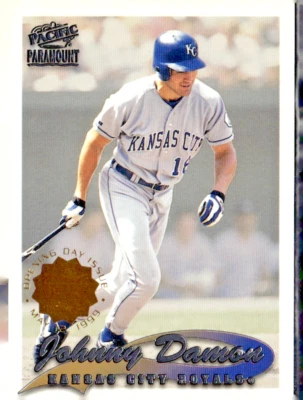 Pacific Paramount 1999 día de apertura paralelo en blanco serie #103 Johnny Damon 1/1 Foto 1 de 2