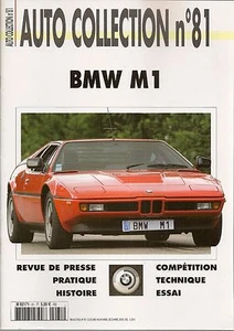 AUTO KONVOLUT 81 BMW M1 - Bild 1 von 1