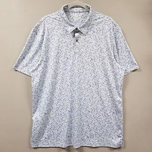 Izod Poloshirt Golf Herren XL Kurzarm Athletic Performance Golfschläger Print - Bild 1 von 8