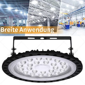 Lampada da sala 100 W UFO LED industria proiettore da sala illuminazione officina IP65 DE - Foto 1 di 10