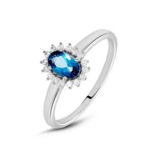 Anello donna topazio Oro Bianco 9Kt Stroili Amelie con zirconi 1414427 - Bild 1 von 1