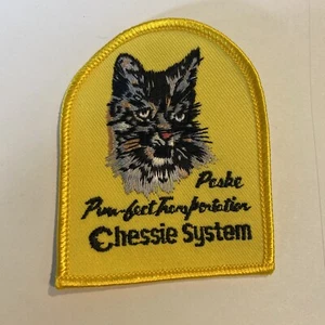 Parche de tren ferroviario sistema Chessie 3"" X 2,75"" nunca usado B&O C&O - Imagen 1 de 3