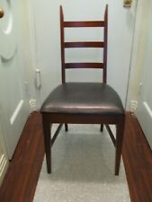 Mid Century Modern Dining Chair Ladderback by Lenoir Chair Co Broyhill MCM NYO