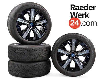 TOP BMW iX i20 Winterräder 21 Zoll 36115A02655 Aerodynamik 1011 255/50 R21 109H - Bild 1 von 4