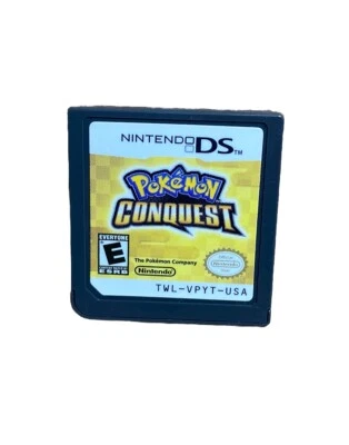 Pokemon Conquest (Nintendo DS, 2012) ¡Solo cartucho auténtico probado! Foto 1 de 2