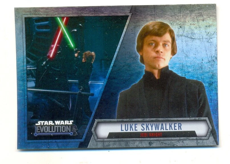 2016 Star Wars Evolution Silver Parallel Card 32 - LUKE SKYWALKER - Image 1 of 1