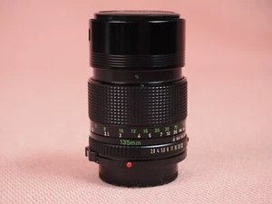 Canon nuovo teleobiettivo FD 135mm f/2.8 per attacco Canon FD - Foto 1 di 18