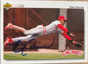 Eric Davis Autographed 1992 Upper Deck #125 - Picture 1 of 1