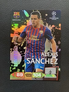 Alexis Sanchez Limited Edition Panini Champions League 2011-12 *RARE* - Picture 1 of 4