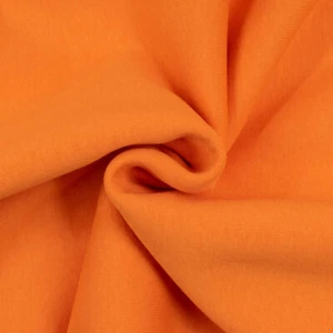 Sweatshirt Stoff uni orange (Preis= 0,5 Meter) - Bild 1 von 3