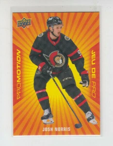 21/22 UD Tim Hortons Ottawa Senators Josh Norris Promotion card #PP-4 - Picture 1 of 2