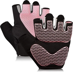 Sunnex Workout Gym Gloves for Women Fingerless Lightweight Pink Size M - Bild 1 von 7