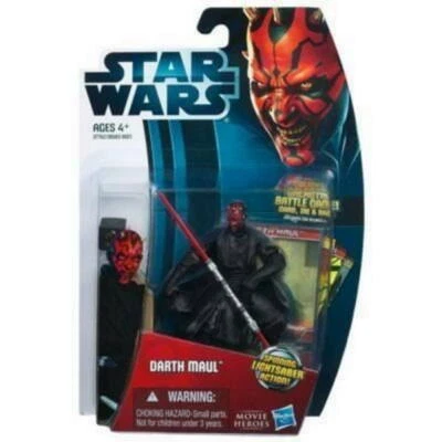 Star Wars Figura Hasbro Película Heroes Darth Maul Nuevo en Blíster - Imagen 1 de 2