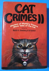 Greenburg, Martin CAT CRIMES II (1992 Donald Fine HB/DJ 1st Edition) Rare 1st! - Picture 1 of 8