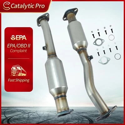 2x Rear Catalytic Converter  For INFINITI QX56 2004-2010 Armada 05-15  5.6L - Image 1 of 4