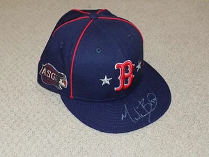 Cappello Berretto Mookie Betts Firmato 2019 All Star Game Boston Red Sox Dodgers JSA - Foto 1 di 7