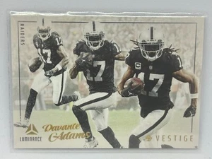 Davante Adams Resteinsatz 2023 Panini Luminance Fußball Nr. 19 - Bild 1 von 2