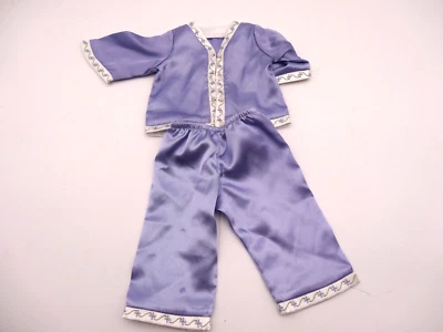 American Girl Nellie Lavender Pajamas Pajama Pj's Set Top and Bottom - Image 1 of 4