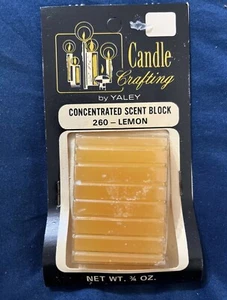 Vintage Concentrated Sent Block - 260 Lemon Candle Crafting by Yaley - Picture 1 of 2