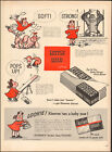1950 Vintage ad for Kleenex Tissues with Little Lulu Art Cartoon  083017 